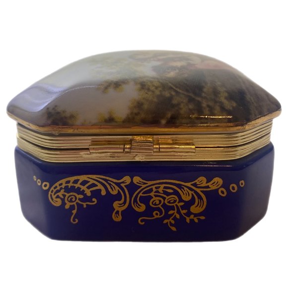 Andrea by Sadek Jewelry Trinket Keepsake Box w/Hinged Lid - Picture 5 of 13